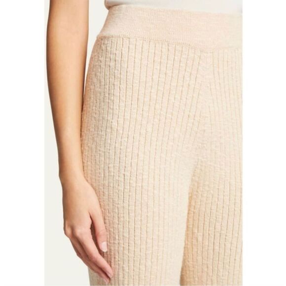 Ulla Johnson Mathilda Rib-Knit Cotton Pull On Pant Size Small - Picture 2 of 8